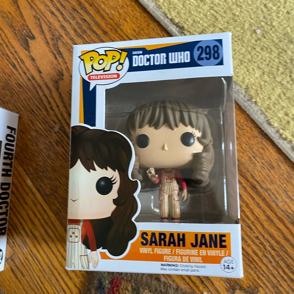 Doctor Who Sarah Jane Funko Pop in box